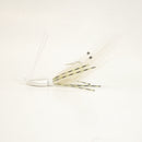 Oio - (WHITE) BONEFISH BUCKTAIL (STRAIGHT) - 1/4 oz - 3, 5, or 10 pack.
