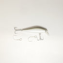 3" Painted Pilchard Jerk Bait - Lipped - Free J-hook replacement hooks.  Buy more and save.