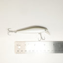 3.5" Painted Pilchard Jerk Bait - Lipped - Free J-hook replacement hooks.  Buy more and save.