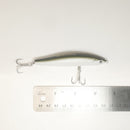 3.75" Painted Pilchard Jerk Bait - LIPLESS - Free J-hook replacement hooks.  Buy more and save.
