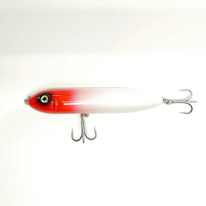 7" Big Dog Top Water (RED/WHITE)