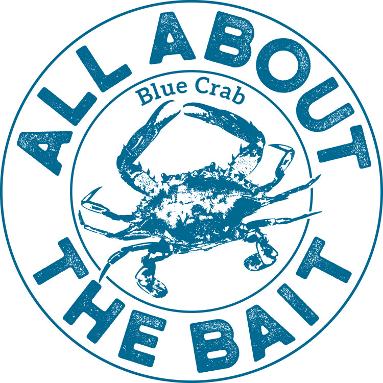 Blue Crab 5" Round Sticker