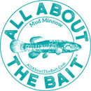 Mud Minnow 5" Round Sticker