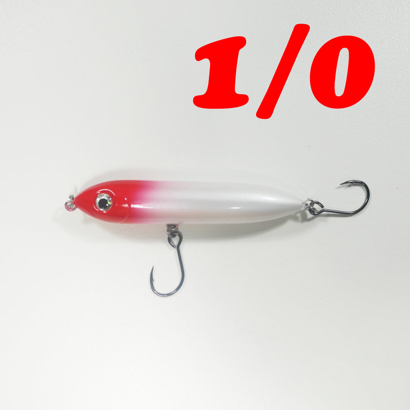 1/0 Inline Hooks for Treble Hook Replacement – All About The Bait