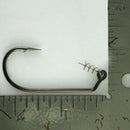 (Sizes 1/0-10/0) Swimbait Rigging Kit: Mustad 2X Strong Jig Hook w/ Twist Lock Corkscrew Bait Keeper