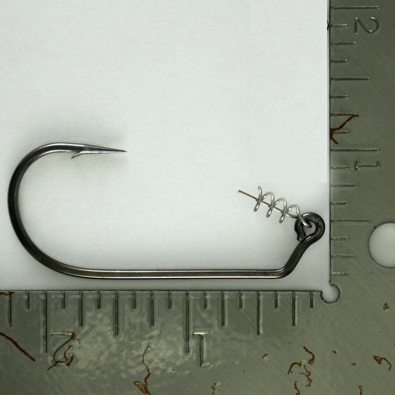 Sizes 1/0-10/0) Swimbait Rigging Kit: Mustad 2X Strong Jig Hook w/ Tw – All About The Bait