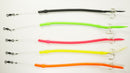 Mixed Pack - Baby Cuda Tubes SINGLE WEIGHT  w/ TREBLE HOOKS - 5 Pack - FREE SHIPPING