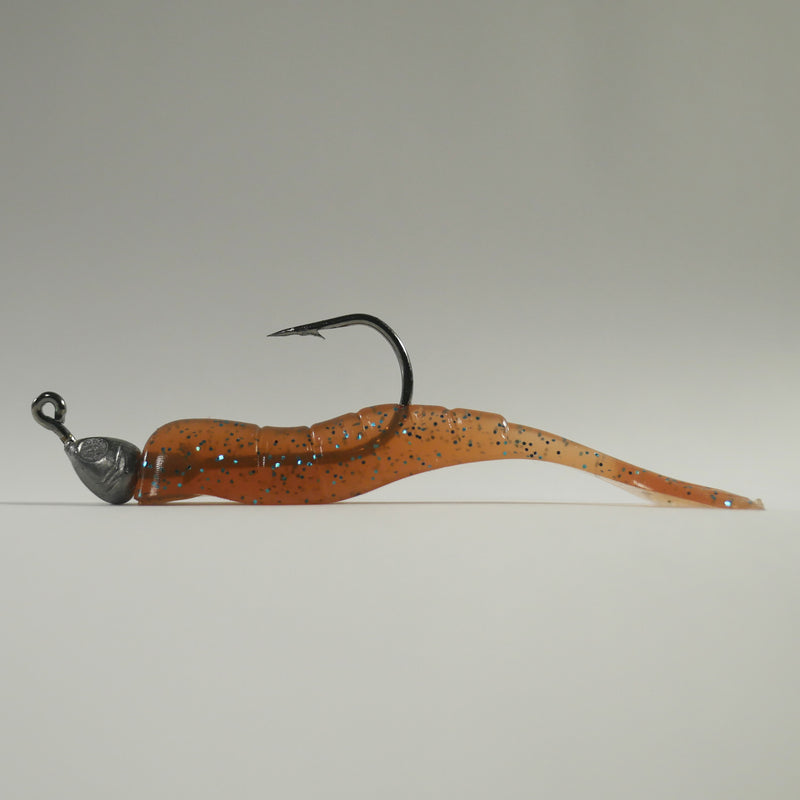 3 in plastic fishing lures 1/8 oz