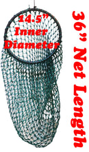 1 1/2" Mesh - Power Chumming Net (extra thick mesh) - Floating PVC Ring - FREE SHIPPING