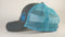 (3 Colors) BLUE CRAB - KC Caps KC8400 Adult Pro Style Trucker Cap with Neon Mesh - (FREE DELIVERY)