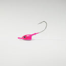 (PINK) BONEFISH JIGHEAD (30° ANGLED) - 1/8 oz - 3, 5, or 10 pack.  FREE SHIPPING