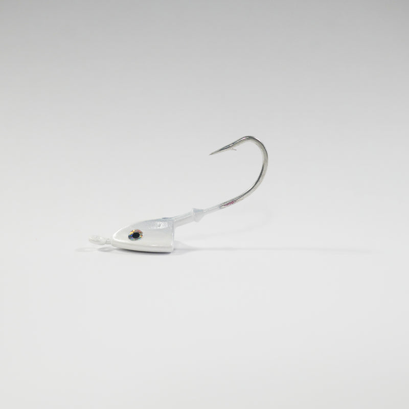 (SAMPLE PACK) BONEFISH JIGHEAD (30° ANGLED) - 1/4 oz - 2 each (8 pack) or 4 each (16 pack). FREE SHIPPING