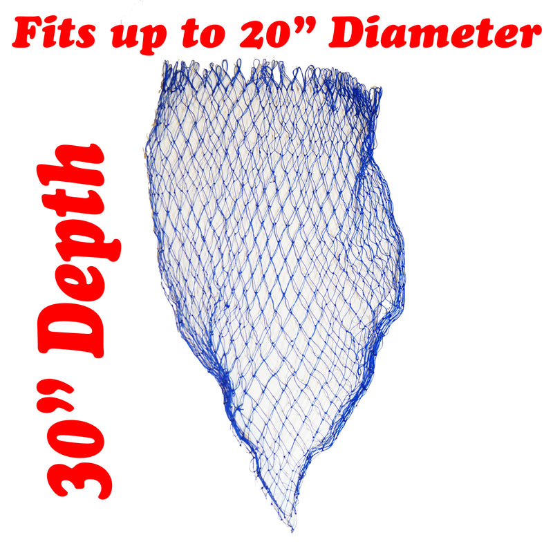 1 1/4" Mesh Chum Net or Bully Net Replacement (NET ONLY) - FREE SHIPPING