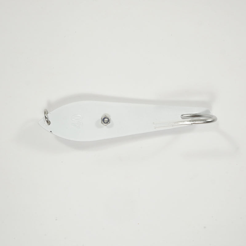 DRONE SPOON - HOLOGRAPHIC WHITE - 4" - 3/4 oz.