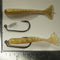 2/0 RIGGING KIT (qty 5) + AATB / Esky 3" Soft Plastic Shrimp (qty 25) - GOLD