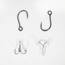 4" Clear - Top Water Bait - Free Inline Single Hooks - Free Shipping - As low as $4 each.
