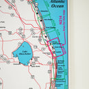 N214 - JUPITER TO STEWART - Top Spot Fishing Maps - FREE SHIPPING