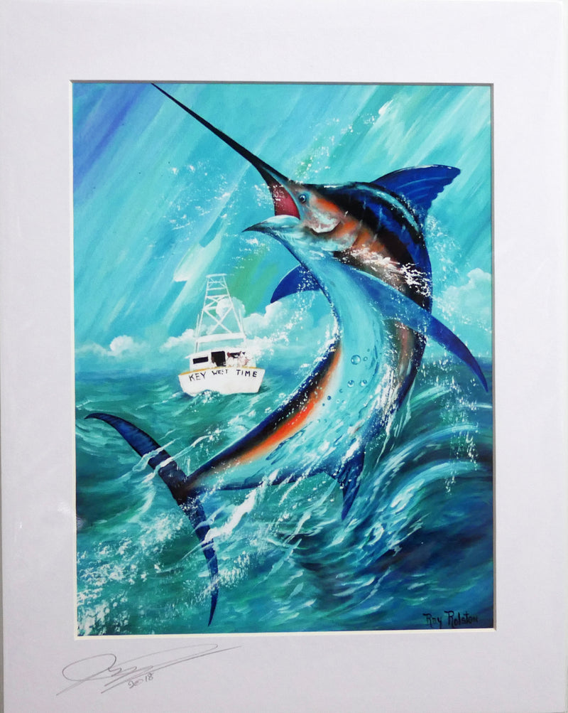 Ray Rolston Ray Rolston Canvas Print - Key West Time - FREE SHIPPING – All About ...