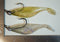 4" SILVER/GOLD Paddletail Soft Plastic (qty 20) + AATB Jighead (qty 4) COMBO PACK.  FREE SHIPPING.