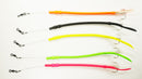 Mixed Pack - Baby Cuda Tubes DOUBLE WEIGHT  w/ TREBLE HOOKS - 5 Pack - FREE SHIPPING