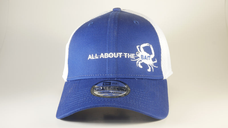 (7 Colors) BLUE CRAB - LARGE/X-LARGE New Era® Stretch Mesh Cap (NE1020) - (FREE DELIVERY)