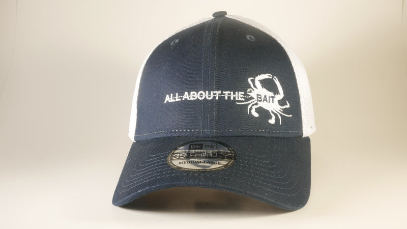 (7 Colors) BLUE CRAB - LARGE/X-LARGE New Era® Stretch Mesh Cap (NE1020) - (FREE DELIVERY)