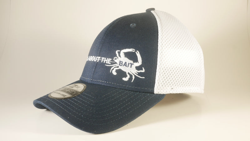 (7 Colors) BLUE CRAB - LARGE/X-LARGE New Era® Stretch Mesh Cap (NE1020) - (FREE DELIVERY)