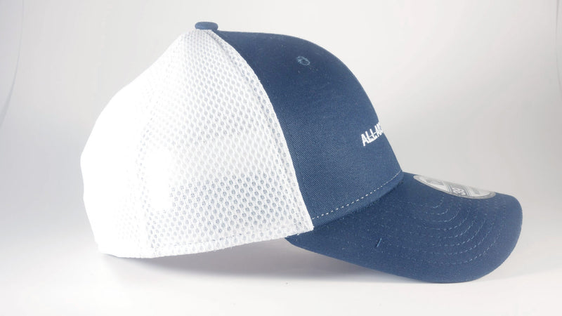(7 Colors) BLUE CRAB - MED/LARGE New Era® Stretch Mesh Cap (NE1020) - (FREE DELIVERY)