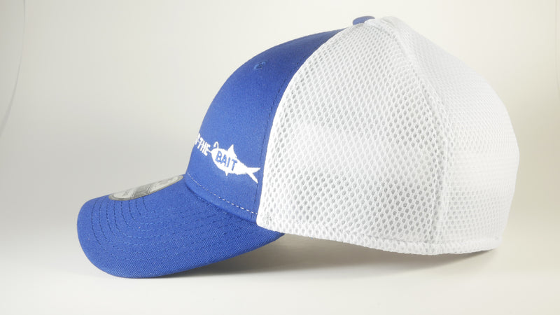 (7 Colors) BAIT FISH - MEDIUM/LARGE New Era® Stretch Mesh Cap (NE1020) - (FREE DELIVERY)