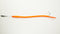 (NEW) ORANGE - Baby Cuda Tubes (2.0) DOUBLE WEIGHT - 3 Pack - FREE SHIPPING