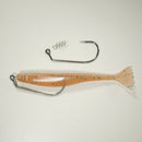 4/0 HEAVY DUTY RIGGING KIT (Qty 5) SHMINNOW (Shrimp/Minnow) 4" Soft Plastic Shrimp/Fluke (Qty 20) - ORIGINAL