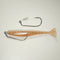 4/0 HEAVY DUTY RIGGING KIT (Qty 5) SHMINNOW (Shrimp/Minnow) 4" Soft Plastic Shrimp/Fluke (Qty 20) - ORIGINAL