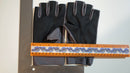 Medium Fishing Gloves / Sun Gloves - Light Weight - Dark Gray w/ Light Rubberized Palm - FREE SHIPPING