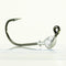 AATB Custom FISH HEAD Jigheads - 1/8 oz - 4/0 Mustad 2X Heavy Duty Hook -5, 10, or 25 pack.  FREE SHIPPING.