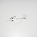 (WHITE) BONEFISH JIGHEAD (STRAIGHT) - 1/8 oz - 3, 5, or 10 pack.  FREE SHIPPING