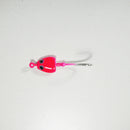 (PINK) BONEFISH JIGHEAD (STRAIGHT) - 1/8 oz - 3, 5, or 10 pack.  FREE SHIPPING