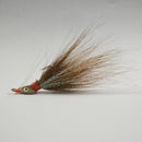 (TAN) BONEFISH BUCKTAIL (30° ANGLED) - 1/8 oz - 3, 5, or 10 pack.  FREE SHIPPING