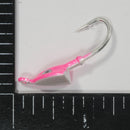 (PINK) BONEFISH JIGHEAD (30° ANGLED) - 1/8 oz - 3, 5, or 10 pack.  FREE SHIPPING