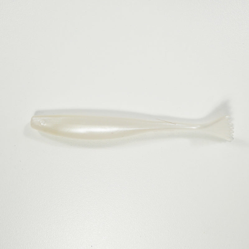 SHMINNOW (Shrimp/Minnow) 4" Soft Plastic Shrimp/Fluke - PEARL