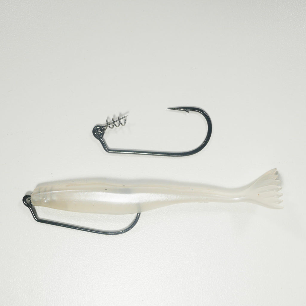 4/0 HEAVY DUTY RIGGING KIT (Qty 5) SHMINNOW (Shrimp/Minnow) 4