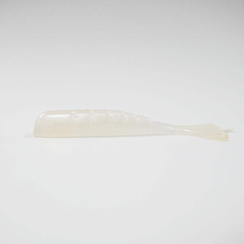 AATB / Esky 3" Soft Plastic Shrimp - PEARL