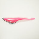 (Weighted Hook) 4" Fluke Soft Plastic - PINK - 5 Rigs+20 pack - FREE SHIPPING