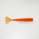 1/4 oz - 3/0 FISH HEAD JIGHEAD (qty 5) + AATB / Esky 3" Soft Plastic Shrimp (qty 25) - PUMPKIN
