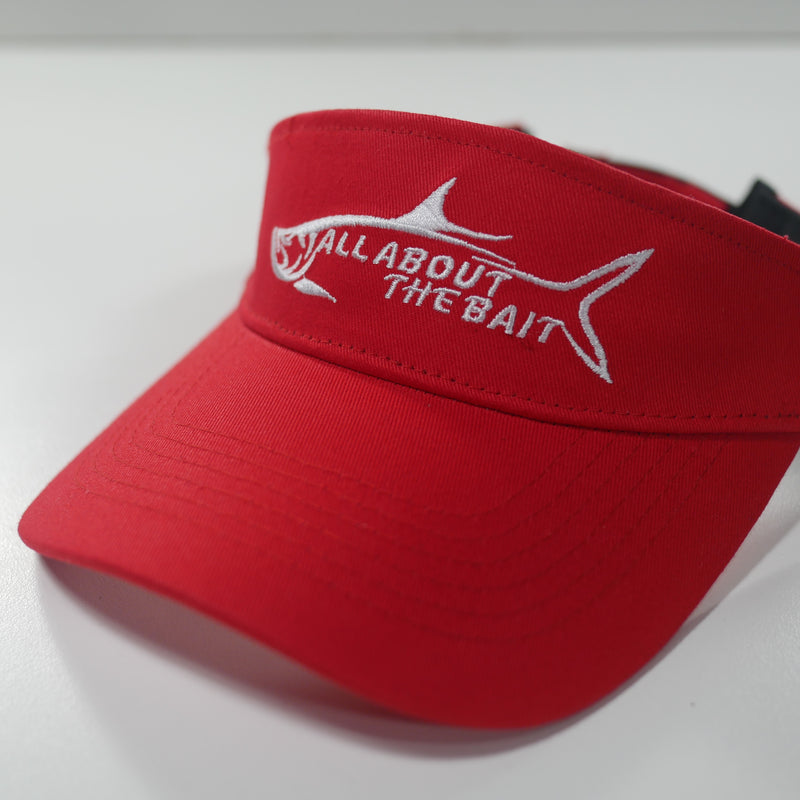 RED Fishing Visor - FREE SHIPPING