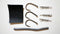 (COMBO) 9" Paddletail Rigging Kit +9" Paddletail BLACK/PEARL.  3, 5, or 10 pack.  FREE SHIPPING