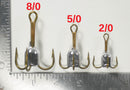 MULLET SNAGGING HOOK - 1.5 oz - 8/0 - MUSTAD TREBLE HOOK