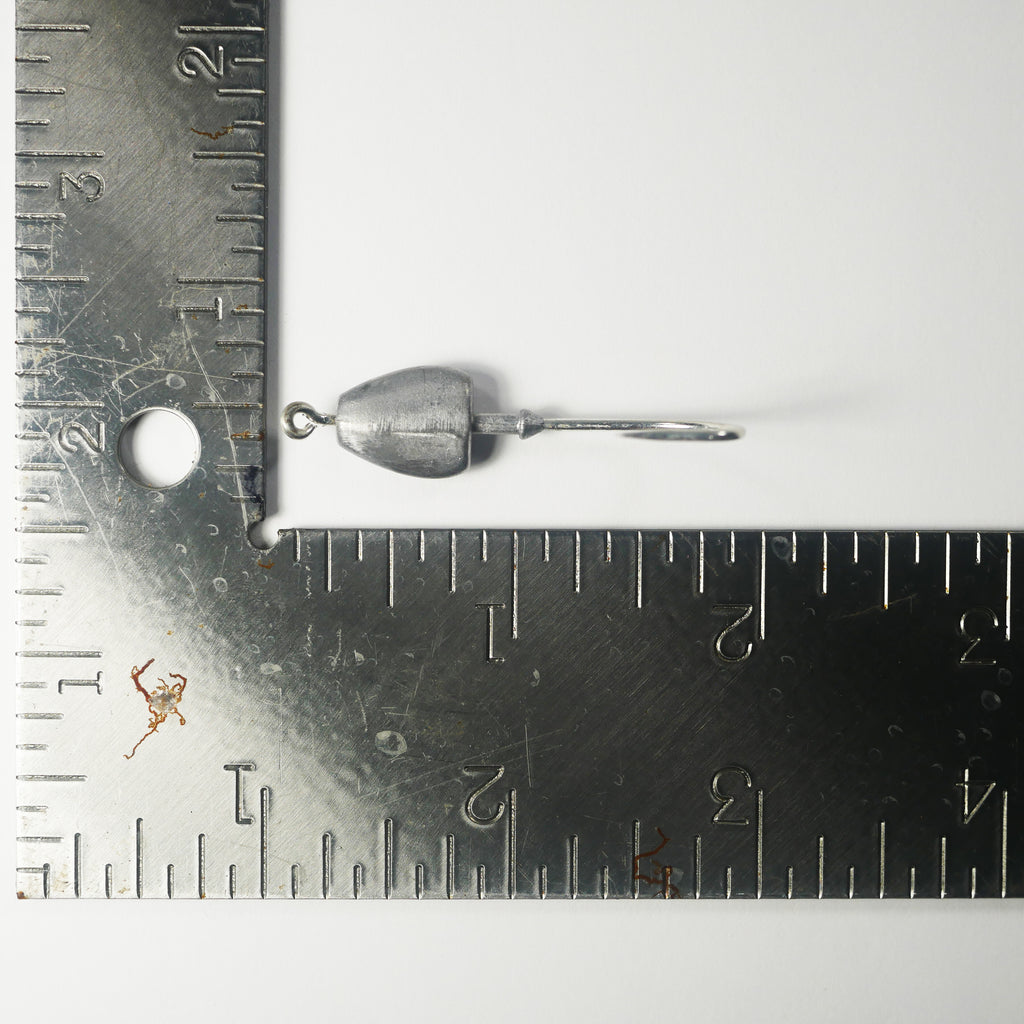 BONEFISH JIGHEAD (STRAIGHT) (UNPAINTED) - 1/4 oz - 5, 10, or 25 pack ...