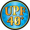 TROPICAL BLUE - Button Up Long Sleeve Guide Shirts - UPF 40 - AATB Embroidery Logo - FREE SHIPPING