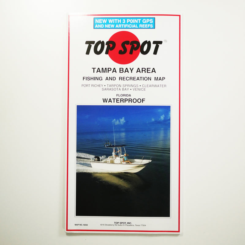 N202 - TAMPA BAY - Top Spot Fishing Maps - FREE SHIPPING – All