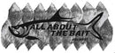 (BLEM) (X-LARGE) - TARPON SCALES HOODED - Black - 50+ UPF - Long Sleeve Performance Shirt - 100% Polyester - FREE DELIVERY